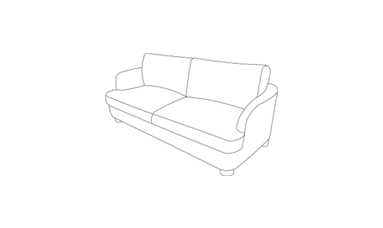 3 seat sofa icon image