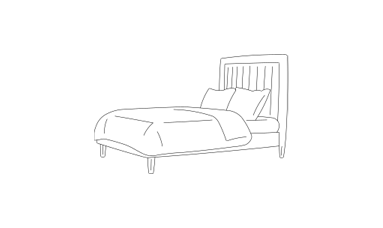 upholstered bed icon image