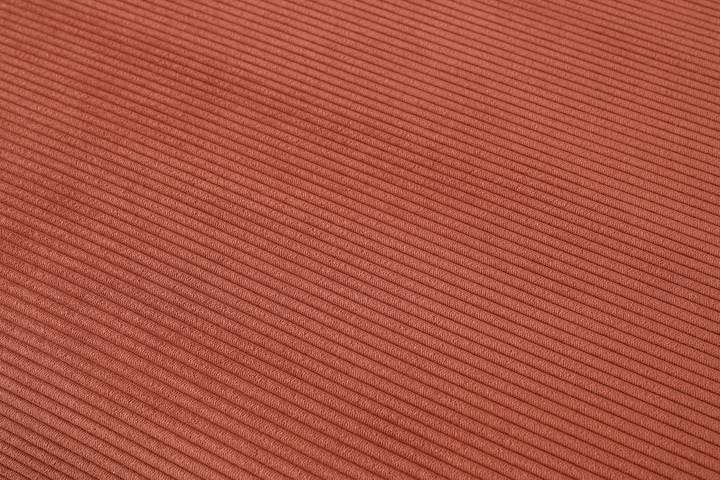 Terracotta Striped Fabric